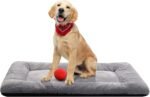 Dog Beds Crate Pad for Medium/Large Dogs Fit Metal,Ultra Soft, Washable & Anti-Slip Kennel Pad for Dogs Cozy Sleeping Mat,Gray 36inch - Image 2