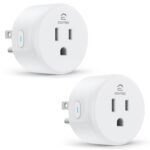 EIGHTREE Smart Plug, Smart Home WiFi Outlet Compatible with Alexa & Google Home, Smart Socket with Remote Control & Timer Function, 2.4GHz WiFi Only - Image 2