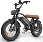 Electric Bicycle for Adults - 20”x 4”Fat Tire, Peak 1000W Motor, 7 Speed Electric Motorcycle Bicycle, 48V/18.2AH Detachable Battery Long Seat Electric Bike,Up to 28MPH/30-60Miles Electric Dirt Bike - Image 2