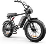 Electric Bike for Adults, 1500W Ebike, Up to 32MPH & 72+Miles Long Range, 48V/20Ah Removable Battery，20'' Fat Tire Mountain Electric Bicycle, 7-Speed with Full Suspension - Image 2