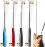 Fish Hook Remover Tool, Fishing Hook Quick Removal Descending Device, Fishing Gear Security Equipment Kits for Adult, Hook Extractor Accessories Detacher Tools with 4PCS Storage Tube - Image 2