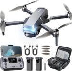 GPS Drone with Camera 4K, Under 249g, 45 Mins Flight, Brushless Motor, Light, Auto Follow, Tap Fly & Circle Fly, One Key Start, Foldable Drone for Adults Beginners - Image 2