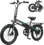 Gotrax 20" Folding Electric Bike with 40Miles (Pedal-assist1) by 48V Battery, 20Mph Power by Peak 500W, Adult Electric Bicycle with 5 Pedal-Assist Levels& LCD Display, Suitable for Commuting - Image 2
