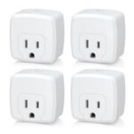 HBN Smart Plug Mini 15A, WiFi Smart Outlet Works with Alexa, Google Home Assistant, Remote Control with Timer Function, No Hub Required, ETL Certified, 2.4G WiFi Only, 4-Pack - Image 2