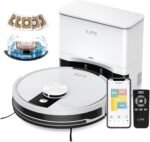 ILIFE A12 Pro Robot Vacuum and Mop Combo, Self Emptying Station for 60 Days, LiDAR Navigation, Home Mapping, No-Go Zones, 2.4G WiFi/App/Alexa/Remote Control, for Hard Floors, 110V - Image 2