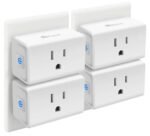 Kasa Smart Plug Mini 15A, Smart Home Wi-Fi Outlet Works with Alexa, Google Home & IFTTT, No Hub Required, UL Certified, 2.4G WiFi Only, 4-Pack(EP10P4) , White - Image 2