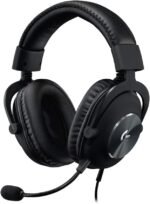 Logitech G Pro X Wired Gaming Headset: Blue VO!CE Detachable Boom Mic, DTS 7.1, 50 mm Drivers, USB/3.5mm Aux, Spare Memory Foam Ear Pads, USB DAC & Bag Included - Black - Image 2
