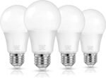 MAXvolador A19 LED Light Bulbs, 100 Watt Equivalent LED Bulbs, Daylight White 5000K, 1500LM, E26 Base, Non-Dimmable, 13W Bright LED Bulbs, 4-Pack - Image 2