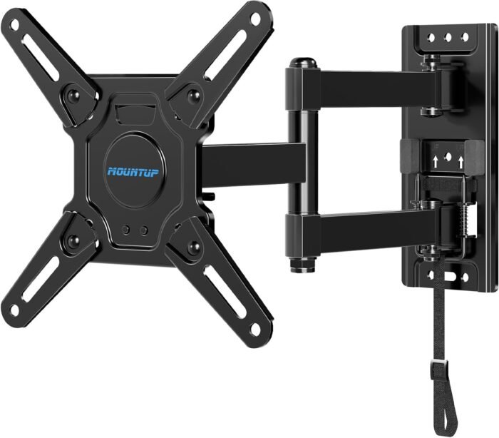 MOUNTUP Lockable RV TV Mount for 13-43 Inch TVs - Full Motion Swivel RV TV Bracket with Pull Cord Lock, Space Saving Design for Camper, Trailer, Motorhome, Truck - Max 33lbs & VESA 200x200mm, MU2101 - Image 2