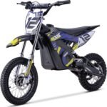 MotoTec 36v 1000w (HP112E) Electric Dirt Bike Blue - Image 2