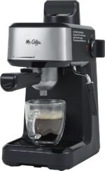 Mr. Coffee 4-Shot Steam Espresso Cappuccino and Latte Maker with Stainless Steel Frothing Pitcher - Image 2