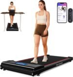 NeoSilent Walking Pad Treadmill Under Desk for Home with BLDC Core and Extra-Large Belt, App and Remote Control, Portable and Compact for Small Space - Image 2