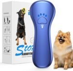 New Anti Barking Device,Dog Barking Control Devices,Rechargeable Ultrasonic Dog Bark Deterrent up to 16.4 Ft Effective Control Range Safe for Human & Dogs Portable Indoor & Outdoor(Blue) - Image 2