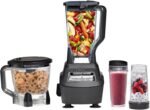 Ninja Mega Kitchen System, 1500W, 72 oz. Full-Size Blender & 8-Cup Food Processor with (2) 16 oz. To-Go Cups, Total Crushing Technology - Smoothies, Ice Crushing, Purees, Dough & More, Black, BL770 - Image 2