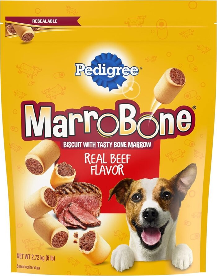 Pedigree Dry Dog Treats MarroBone, Real Beef Flavor, 6 lb. Bag (Pack of 1) - Image 2