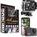 Pro Xtreme 4K Action Camera - Ultra HD Waterproof Camera Video Camera with Wi-Fi, 170° Wide Angle Lens, Image Stabilization, Multiple Mounting Options - Perfect Underwater Camera Snorkeling - Image 2