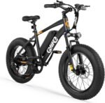 Qlife Racer Fat tire Electric Bike for Adults - 28MPH Mountain Ebike with Peak 1200W Brushless Motor, 499Wh Removable Battery, 20X4.0 Tire Step Over E-MTB with 7-Speed - Image 2
