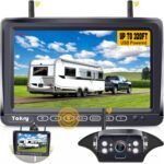 RV Backup Camera Wireless Plug and Play: Pre-Wired for Furrion System Recording Wide View Rear View Camera Clear Night Vision HD 1080P 7'' Touch Key Monitor for Trailer Camper Motorhome Yakry Y27-N - Image 2
