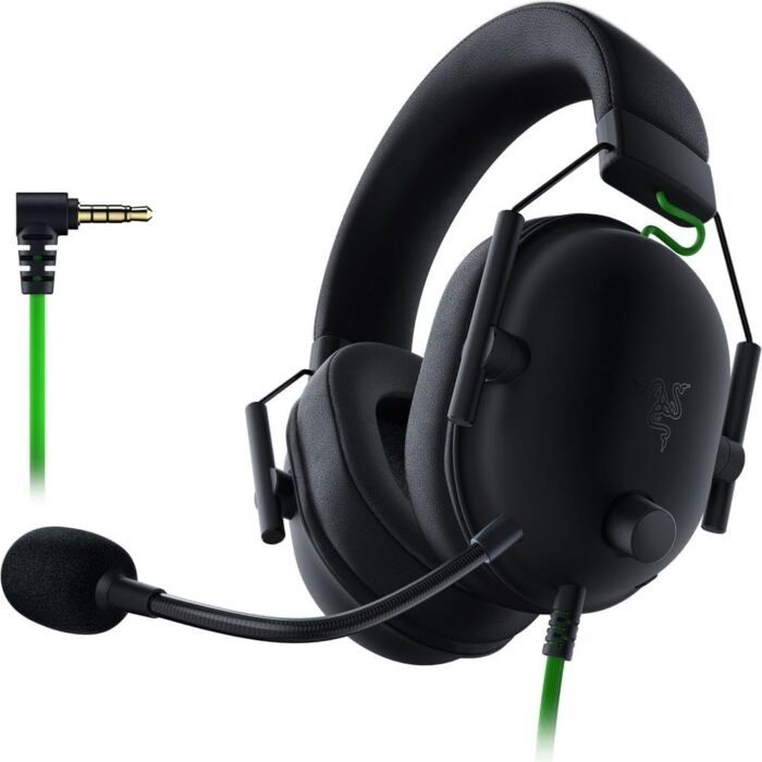 Razer BlackShark V2 X Gaming Headset: 7.1 Surround Sound - 50mm Drivers - Memory Foam Cushion - For PC, PS4, PS5, Switch - 3.5mm Audio Jack - Black - Image 2