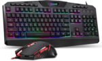 Redragon S101 Gaming Keyboard, M601 Mouse, RGB Backlit Gaming Keyboard, Programmable Backlit Mouse, Value Combo Set [New Version] - Image 2