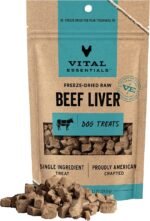 Vital Essentials Beef Liver Dog Treats, 2.1 oz | Freeze-Dried Raw | Single Ingredient | Premium Quality High Protein Training Treats | Grain Free, Gluten Free, Filler Free - Image 2