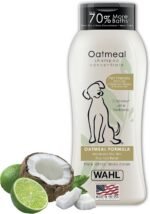 Wahl USA Dry Skin & Itch Relief Pet Shampoo for Dogs – Oatmeal Formula with Coconut Lime Verbena Scent & Pet Friendly Formula, 24 Oz - Model 820004A - Image 2