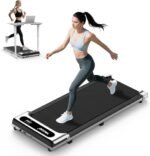 Walking Pad, Under Desk Walking pad Treadmill, 2.5HP Walking Pad with Remote and LED Display, 3 in 1 Portable Walking Pad with 265 lbs Weight Capacity for Home Office - Image 2