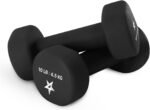 Yes4All Neoprene Coated Dumbbell Hand Weight Sets of 2 - Multiple Weight Options with 15 Colors, Anti-roll, Anti-Slip, Hexagon Shape - Image 2