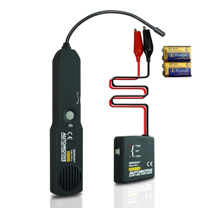 allsun em415Pro Cable Tracker Electrical, Auto Circuit Tester,Short Open Finder Wire Breaker Locator,Broken Wire Detector Tool,Cable Fault Probe, DC 6-42V - Image 2