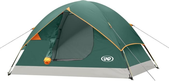 unp Camping Tent 2/3/4/6 Person Dome Tent, Easy to Set Up for Camping, Lightweight Camping Tent, Portable Camping Tent for Outdoor and Backpacking Beaches - Image 2