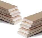 通用 Wooden Bed Slats Replacement - 5 Pack (39.3"L x 2.08"W x 0.33"H), Modern Style, Easy Assembly, No Tools Required - Image 2