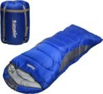 0 Degree Winter Sleeping Bags for Adults Camping (450GSM) - Temp Range (5F–32F) Portable Waterproof Compression Sack- Camping Sleeping Bags for Big and Tall in Env Hoodie: Backpacking Hiking 4 Season - Image 2