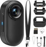 128GB Body Cameras with Audio and Video Recording: 1080P FHD Body Cam Thumb Size Sports Action Body Camera, Wearable Pocket Camera Bodycam for Work, Travel, Fishing, Pet Walking, Outdoor Adventures - Image 2