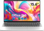 15.6 Inch Laptop with Office 365, 4GB RAM, 128GB Storage Expandable 1TB, 5205U Processor, HD Display, Windows 11 Laptops Computer, Wi-Fi 5, BT4.2, Numpad, Type-C, for Business and Students. - Image 2