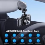 AZDOME M01 Dual Dash Cam Front and Rear with Free 64GB Card, 3" Screen Dual Dashboard Camera for Car, Built-in ADAS G-Sensor, 24H Parking Mode Car Camera (M01 Pro) - Image 3