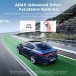 AZDOME M01 Dual Dash Cam Front and Rear with Free 64GB Card, 3" Screen Dual Dashboard Camera for Car, Built-in ADAS G-Sensor, 24H Parking Mode Car Camera (M01 Pro) - Image 4