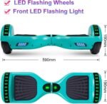 SISIGAD Hoverboard for Kids Ages 6-12, with Built-in Bluetooth Speaker and 6.5" Colorful Lights Wheels, Safety Certified Self Balancing Scooter Gift for Kids - Image 3