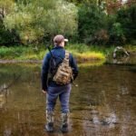 Piscifun Fishing Backpack with Rod Holder, Lightweight Sling Bag Storge Gear and Equipment - Image 3