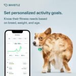 Whistle Health Smart Device | Dog Health and Fitness Tracker | Track Scratching, Licking, Drinking, Eating, Sleeping, and Activity, Green - Image 4