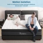 Full Size Mattress, 12 Inch Memory Foam Hybrid Mattress in a Box with Pocket Springs for Motion Isolation Pressure Relief, 100 Nights Trial, CertiPUR-US - Image 6