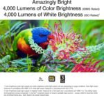 Epson Home Cinema 980 3-Chip 3LCD 1080p Projector, 4,000 Lumens Color and White Brightness, Streaming/Gaming/Home Theater, Built-In Speaker, Auto Picture Skew, 16000:1 Contrast, 2 HDMI Ports - Image 4