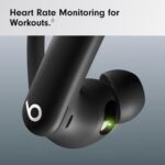 Beats Powerbeats Pro 2 Wireless Bluetooth Earbuds - Noise Cancelling, Heart Rate Monitor, IPX4, Up to 45H Battery & Charging Case, Works with Apple & Android - Jet Black - Image 4