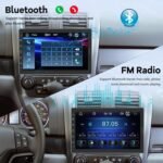 10.1 inch Single Din Car Stereo with CarPlay and Android Auto, 10 inch Touch Screen Radio with Mirror Link/1080P/EQ Audio/SWC/Bluetooth +Backup Camera+MIC - Image 5