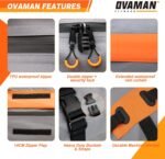 Car Rooftop Cargo Carrier Bag – 20 Cubic Feet Waterproof Heavy Duty 900D Roof Bag for All Vehicles SUV with/Without Roof Rack, Car Storage Bag with Anti-Slip Mat, 6 Hooks & Luggage Lock - Image 6