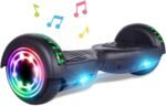 self balance scooter,6.5" Two-Wheel Self-Balancing Hover Board with Bluetooth Speakers and Fashion LED Lights for Kids and Adults - Image 3