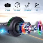 self balance scooter,6.5" Two-Wheel Self-Balancing Hover Board with Bluetooth Speakers and Fashion LED Lights for Kids and Adults - Image 5