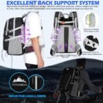 IGOLUMON Hiking Backpack 40L Packable Hiking Daypack for Men Women Waterproof Lightweight Foldable Camping Backpack - Image 6