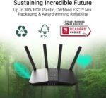 ASUS RT-BE82U Dual-Band WiFi 7 (802.11be) Smart AiMesh Extendable Router, 6500 Mbps, Five 2.5GbE Ports, 4096-QAM, Up to 3 SSIDs for IoT Devices, Parental Controls & VPNs, Advanced Network Security - Image 5