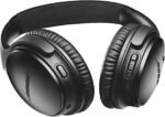 Bose QuietComfort 35 (Series II) Wireless Headphones, Noise Cancelling - Black (Renewed) - Image 3