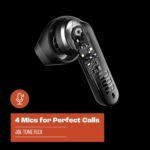 JBL Tune Flex - True Wireless Noise Cancelling Earbuds (White), Small - Image 4